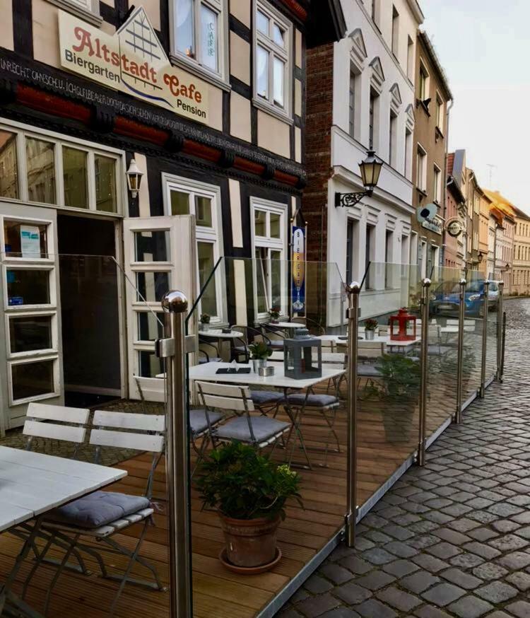 Altstadt Cafe Havelberg Dış mekan fotoğraf